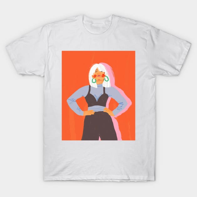 Female Power T-Shirt by Gigi Rosado